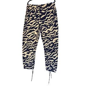 Prabal Gurung Pre-Fall 2019 Zebra-Print Silk Pants
